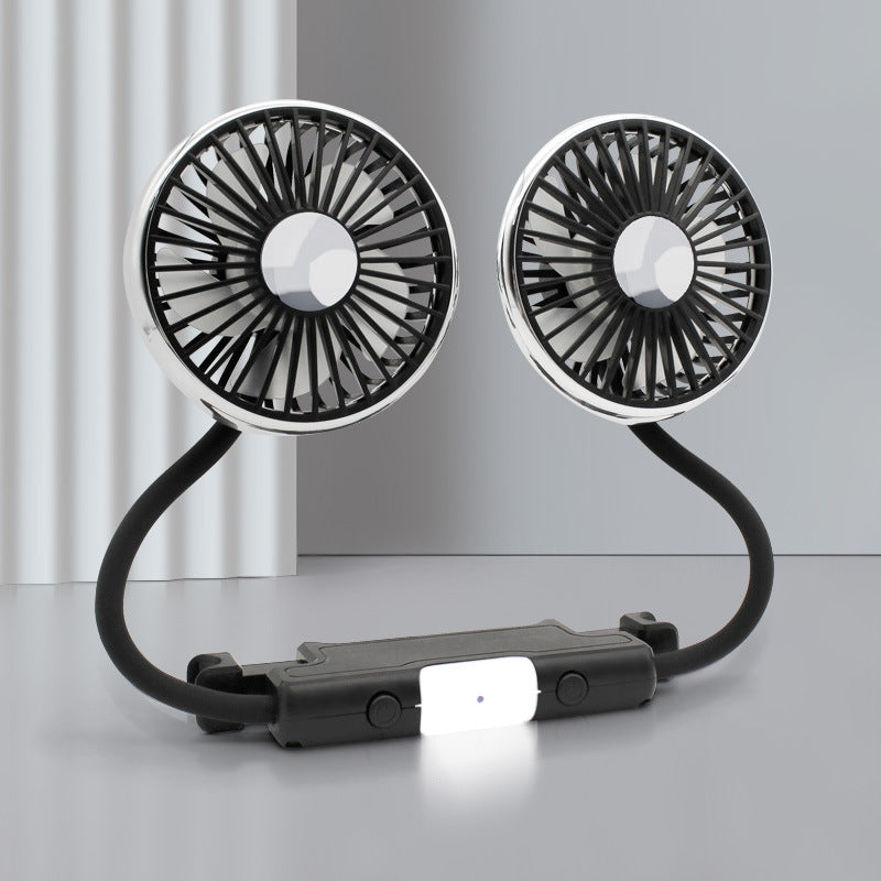 Ventilateur de voiture flexible avec support ajustable pour confort optimal 9