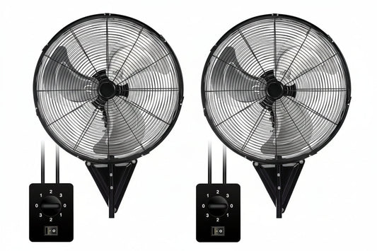 Ventilateur Mural Puissant Circulation dAir - Foivo