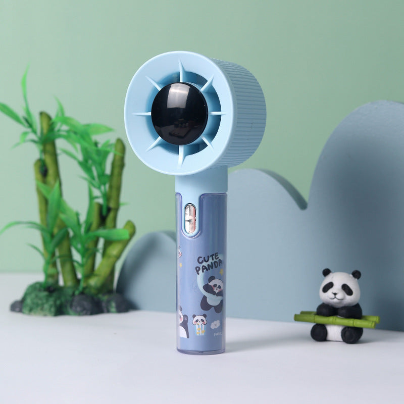Ventilateur portable unisexe avec humidificateur intégré motif panda 2