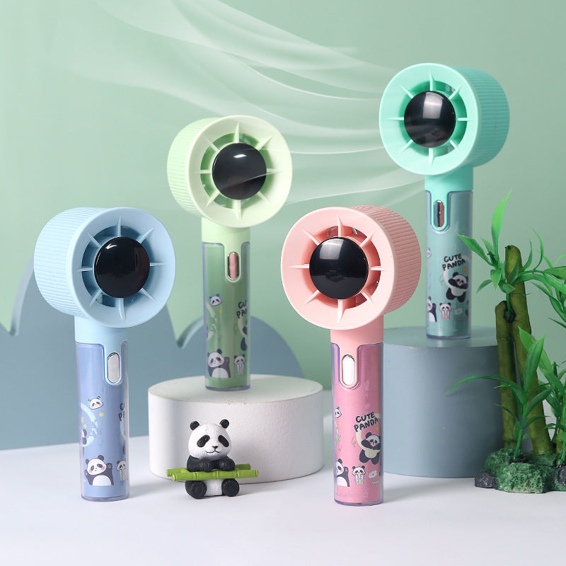 Ventilateur portable unisexe avec humidificateur intégré motif panda 4