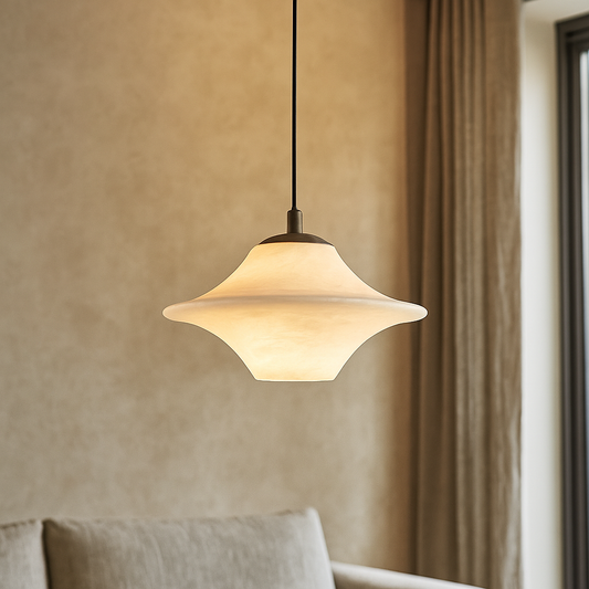 Lampe Suspendue en Marbre Élégant - Foivo