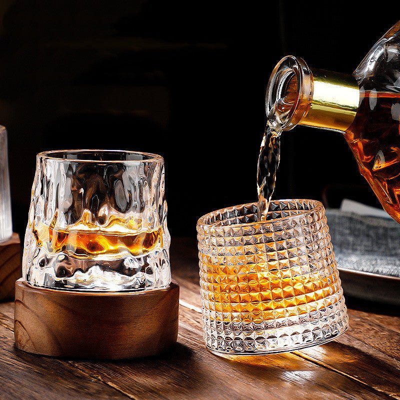 Verres à Whisky Rotatifs Design 2