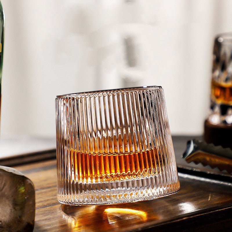 Verres à Whisky Rotatifs Design 7