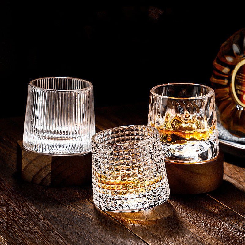 Verres à Whisky Rotatifs Design 8