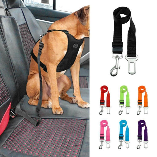 Harnais de Voiture pour Chien Réglable et Sûr - Foivo