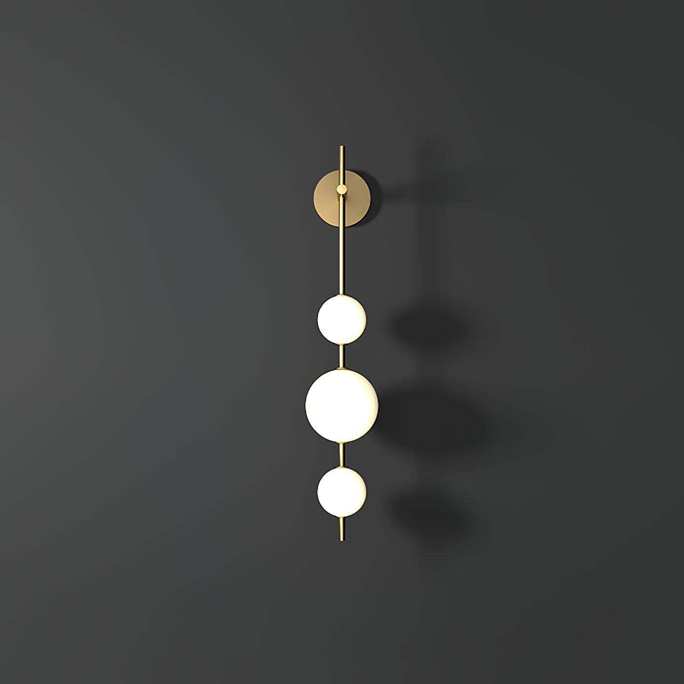 Lampe Murale en Verre Suspendu – Éclairage Chic et Design - Foivo