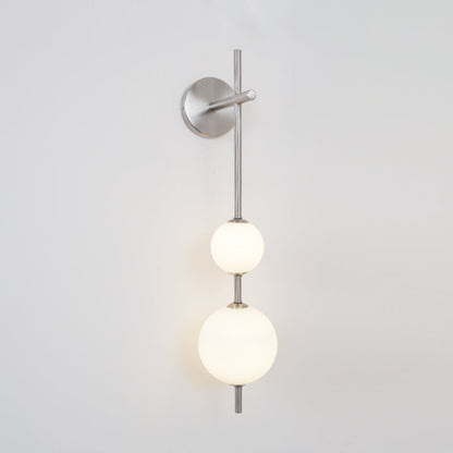 Lampe Murale en Verre Suspendu – Éclairage Chic et Design