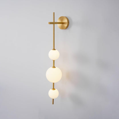 Lampe Murale en Verre Suspendu – Éclairage Chic et Design