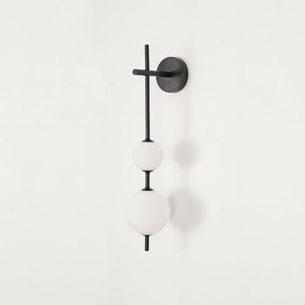 Lampe Murale en Verre Suspendu – Éclairage Chic et Design