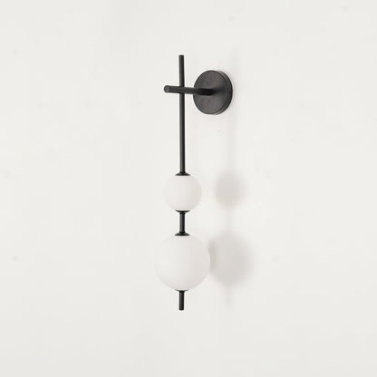 Lampe Murale en Verre Suspendu – Éclairage Chic et Design
