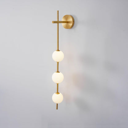 Lampe Murale en Verre Suspendu – Éclairage Chic et Design