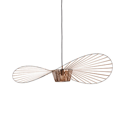 Lampe Suspension Chapeau de Paille Chic