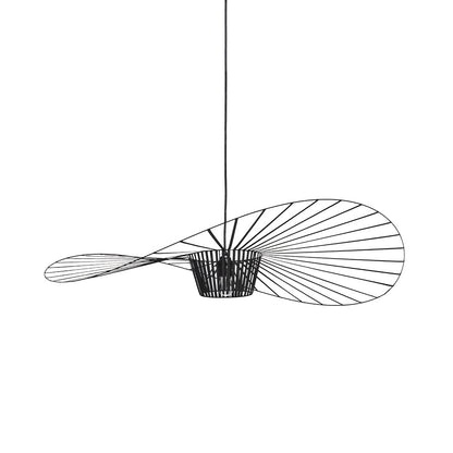 Lampe Suspension Chapeau de Paille Chic