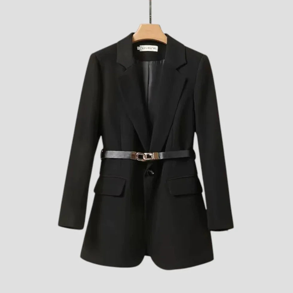 Veste Blazer Femme Ceinturée Chic 2