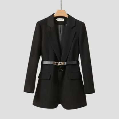 Veste Blazer Femme Ceinturée Chic 2