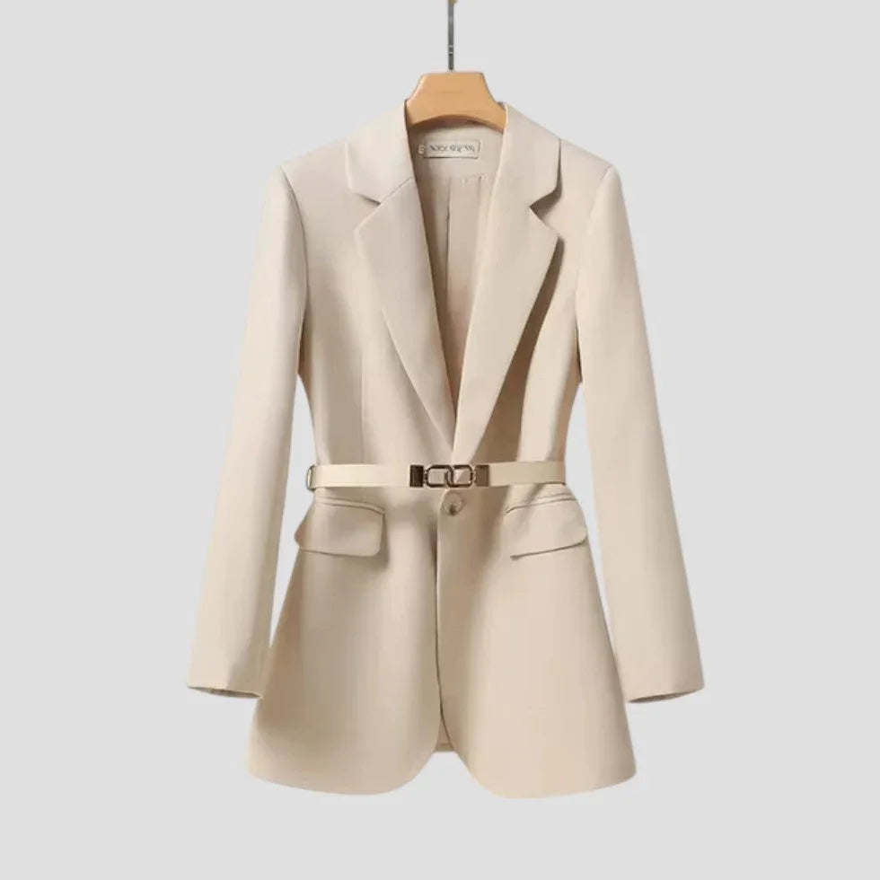 Veste Blazer Femme Ceinturée Chic 4