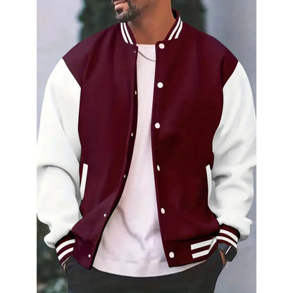 Veste Bombardier pour Hommes Style Varsity 5