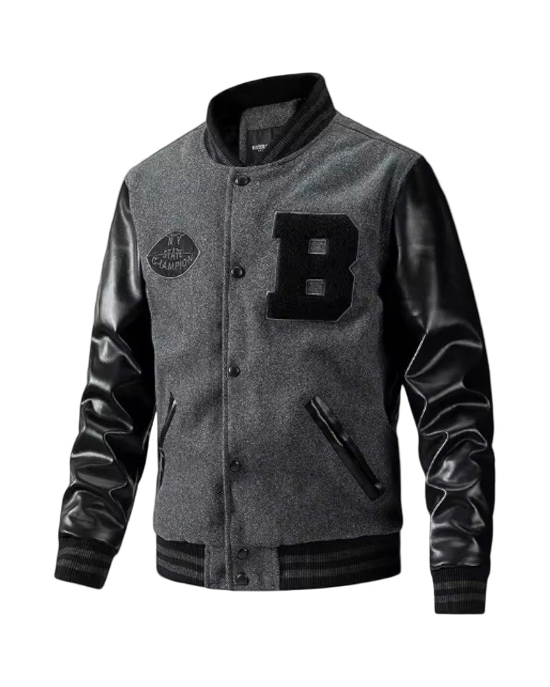 Veste Bomber Homme Coton Coupe Moderne Streetwear - Foivo