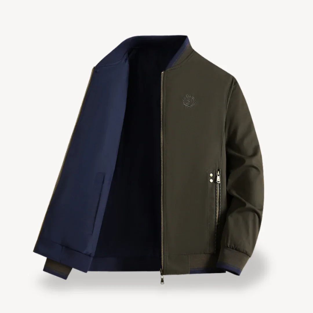 Veste Bomber Réversible pour Homme Printemps 8