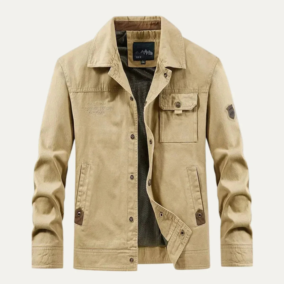Veste Cargo Homme Multi-Poches 8