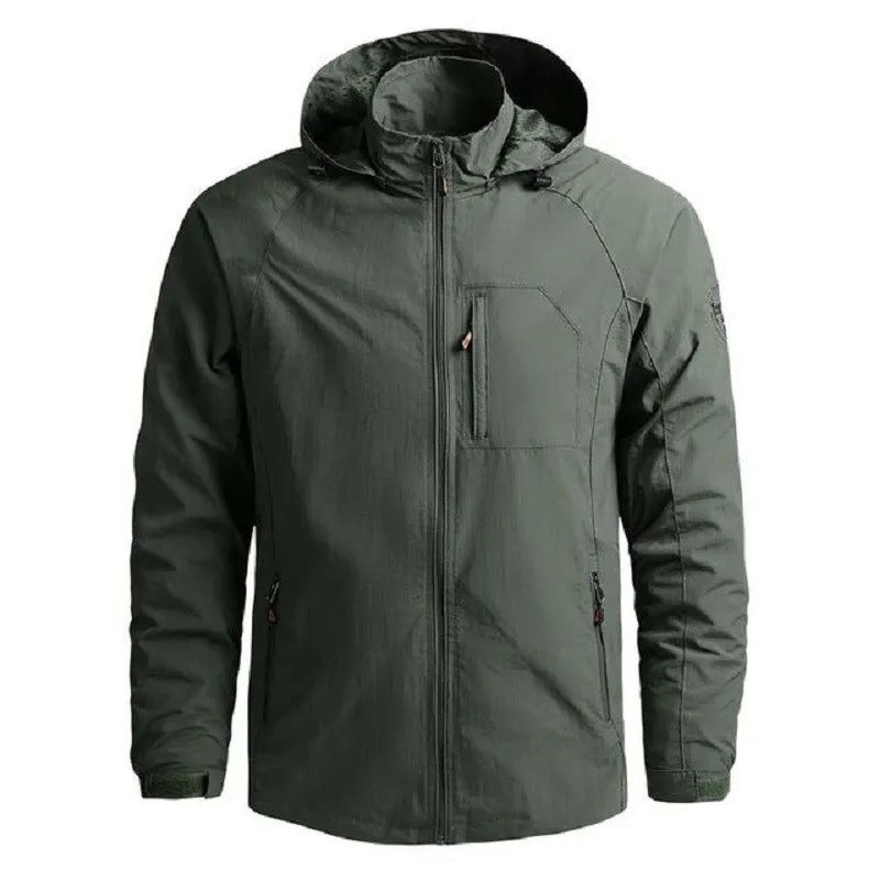 Veste Homme Imperméable Coupe Cargo - Foivo