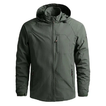 Veste Homme Imperméable Coupe Cargo - Foivo