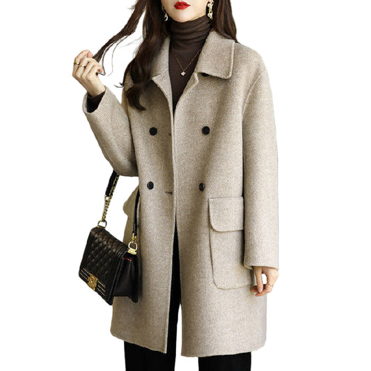 Veste Femme Hiver Poches Spacieuses Coupe Chic - Foivo