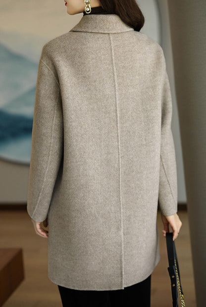 Veste Hiver Femme Chic Avec Poches Spacieuses 2