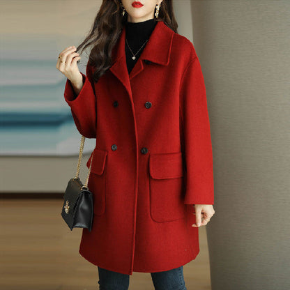 Veste Hiver Femme Chic Avec Poches Spacieuses 7
