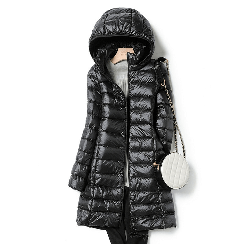 Veste Hiver Femme Décontractée Longue Manches 1