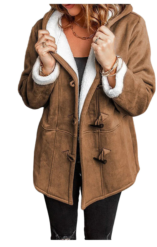 Veste Femme Imperméable Capuche Coupe Longue - Foivo