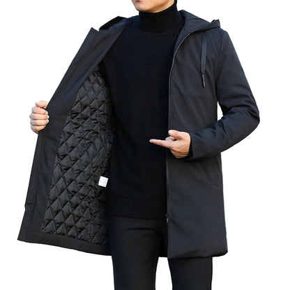 Parka Homme Imperméable Coupe Moderne Poches Fonctionnelles - Foivo