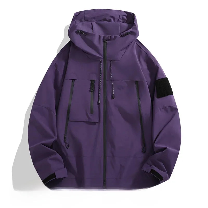 Veste Homme Softshell Avec Capuche Tendance 3