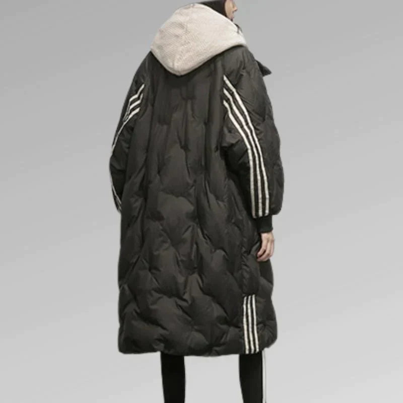 Veste Longue Matelassée Femme Chic 5