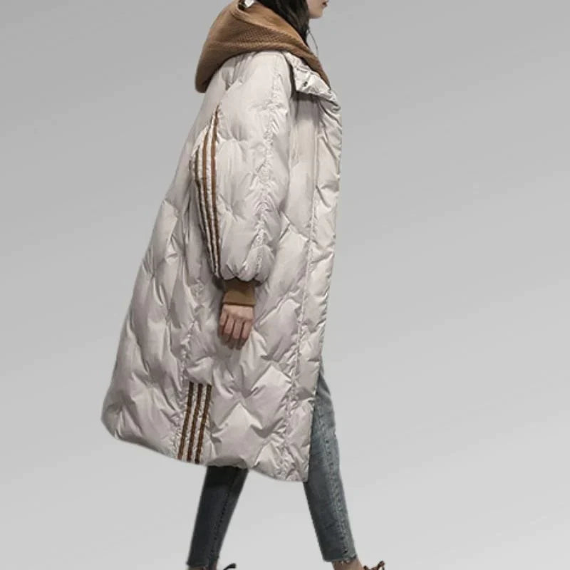 Veste Longue Matelassée Femme Chic 8