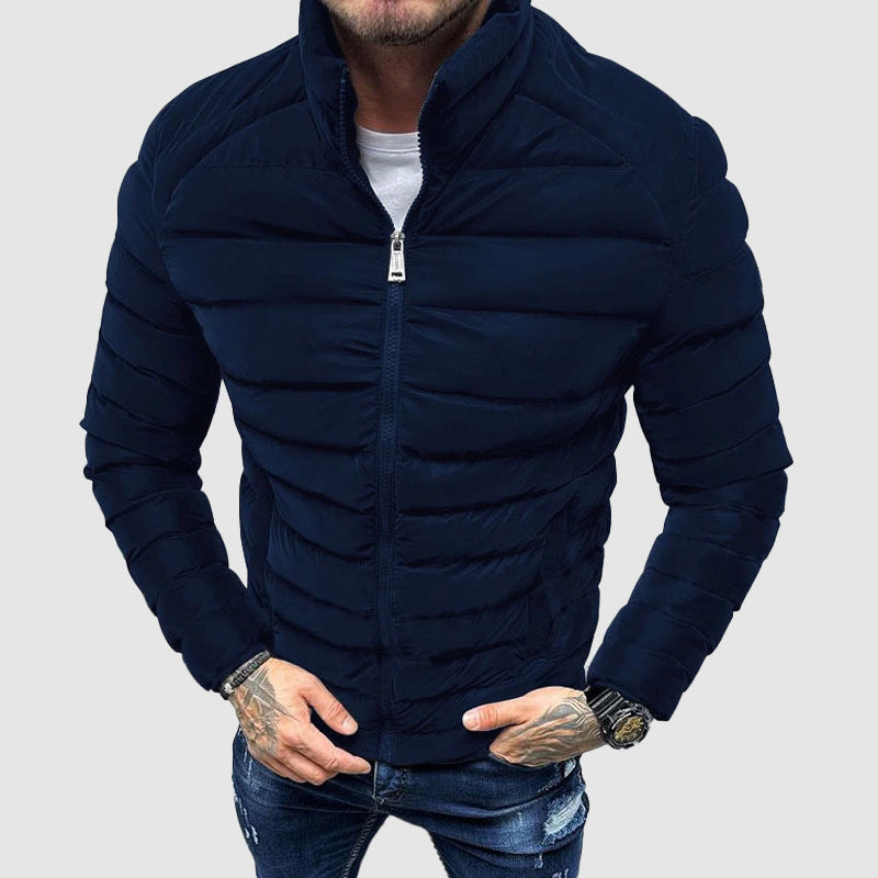 Veste Matelassée Slim pour Hommes Moderne 1
