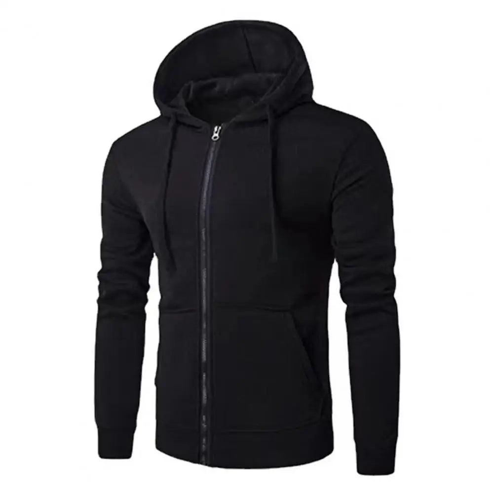 Veste Zippée Homme Capuche Style Décontracté - Foivo