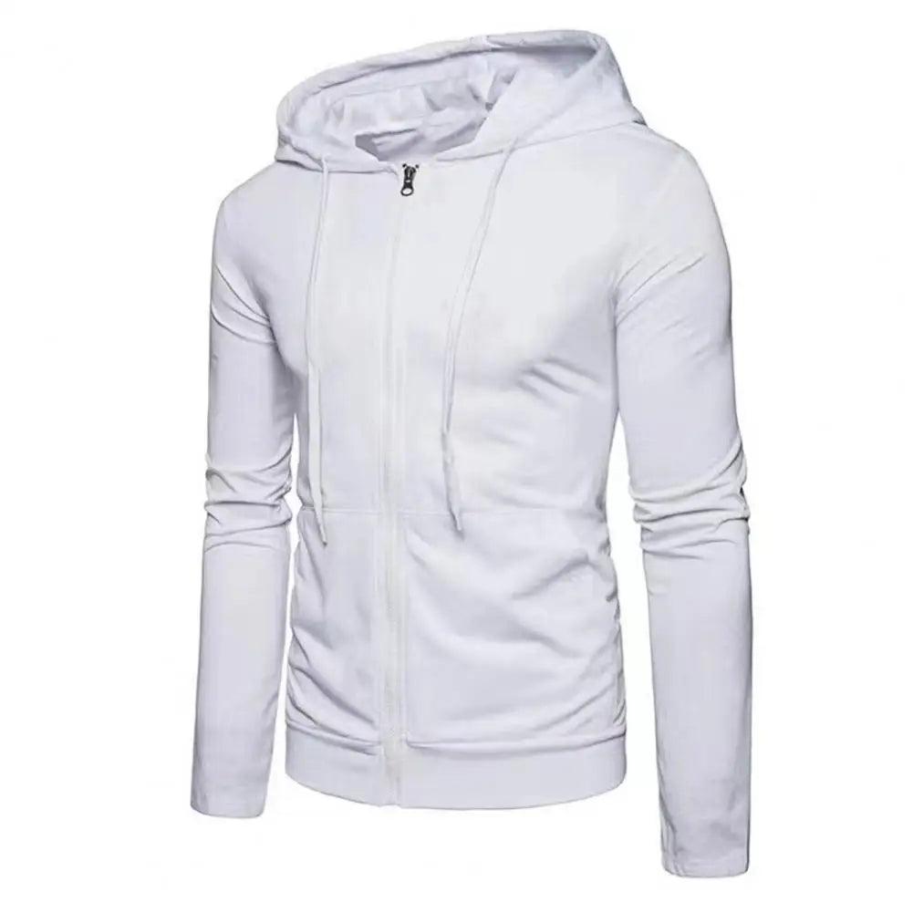 Veste à capuche Zippée pour Hommes Style Décontracté 6