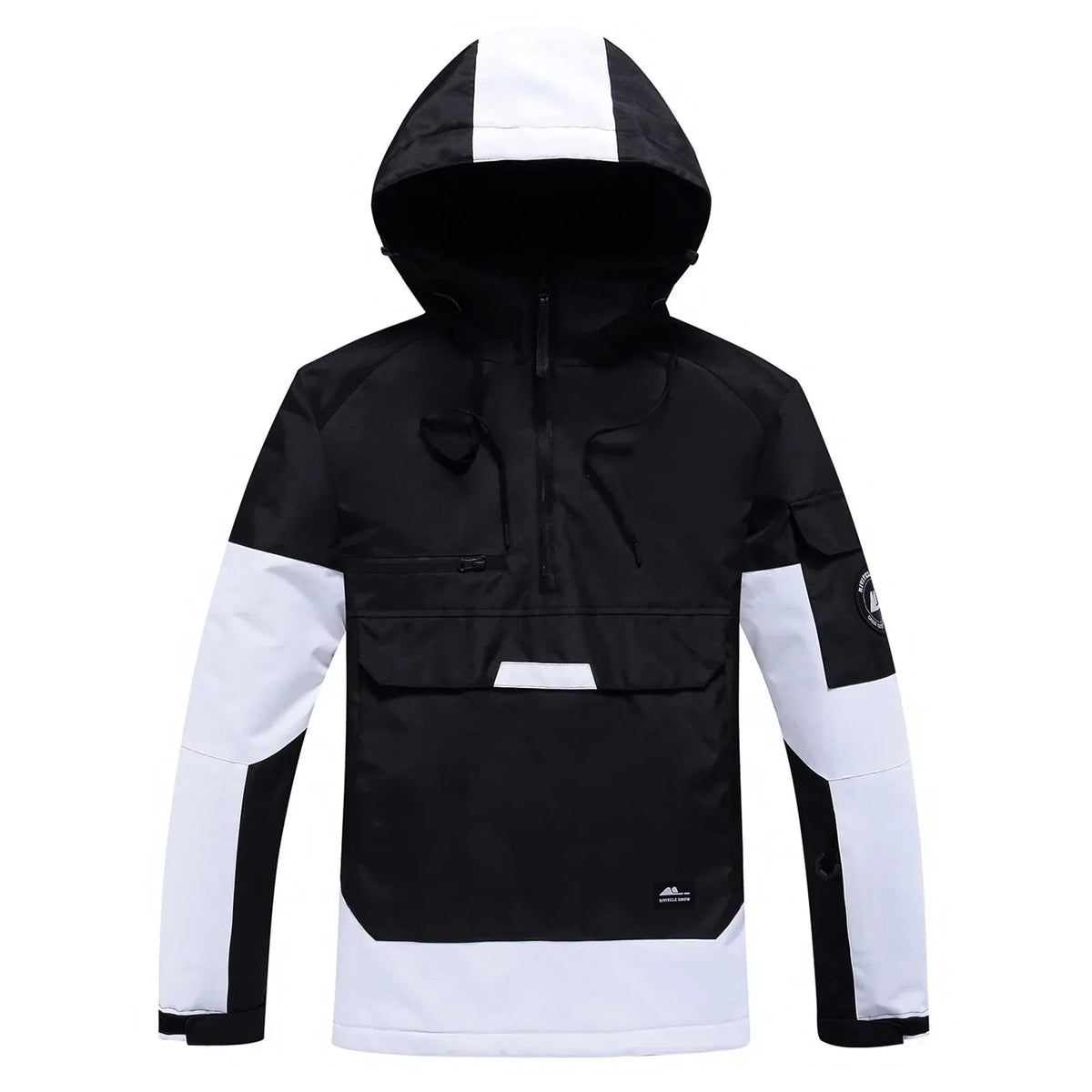 Veste d'Hiver Unisexe à Capuche Moderne 4