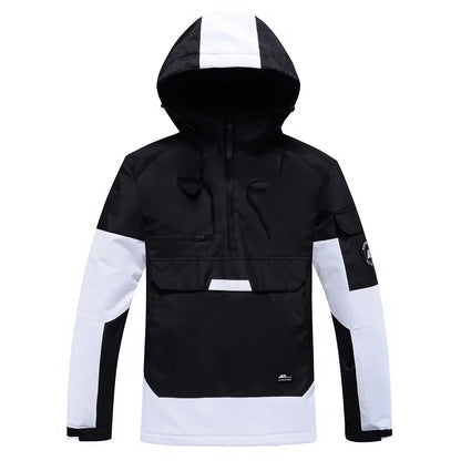 Veste d'Hiver Unisexe à Capuche Moderne 4