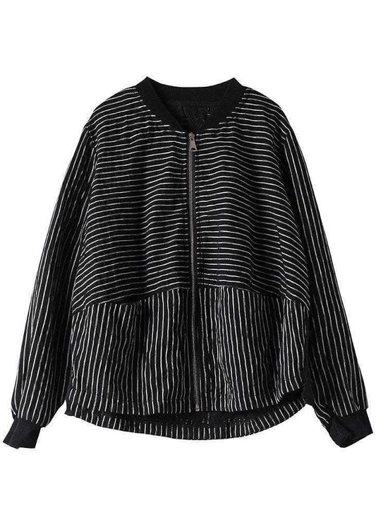 Veste Femme Automne Polyester Poches Zippées Coupe Droite - Foivo