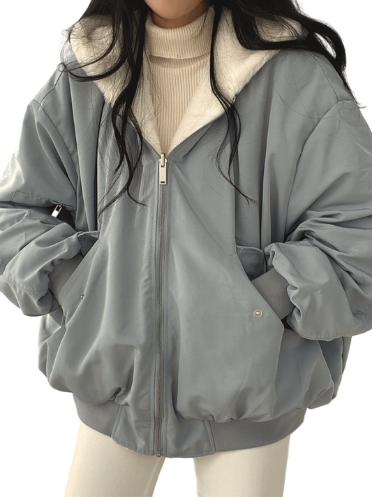 Veste Femme Hiver Confortable Coupe Oversize - Foivo
