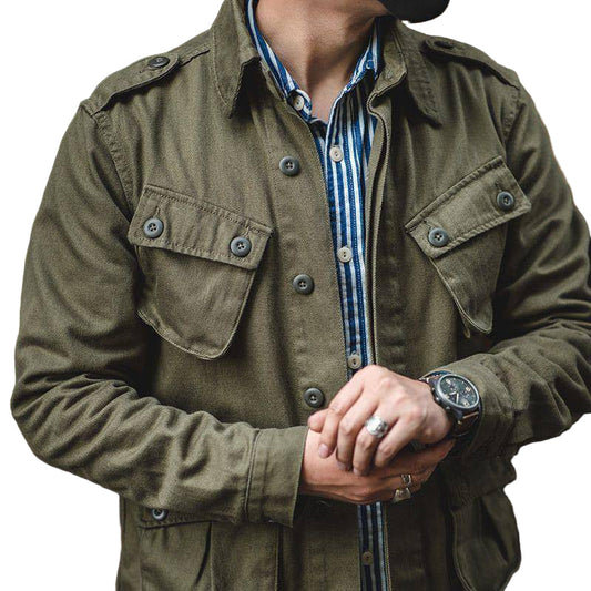 Veste de travail Homme Coton Décontractée Poches pratiques - Foivo