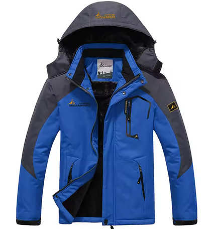 Veste de ski pour hommes avec capuche moderne 2