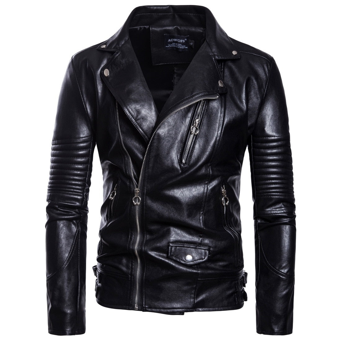 Veste Homme Cuir Souple Coupe Moderne - Foivo