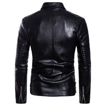 Veste en Cuir pour Hommes au Style Moderne 2