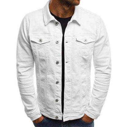 Veste Homme Jean Coupe Régulière Col Chemise - Foivo
