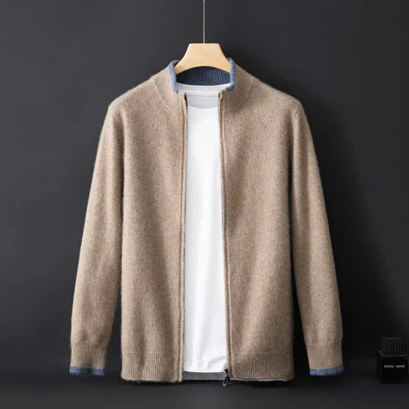 Veste pour Homme Minimaliste avec Fermeture Éclair 2
