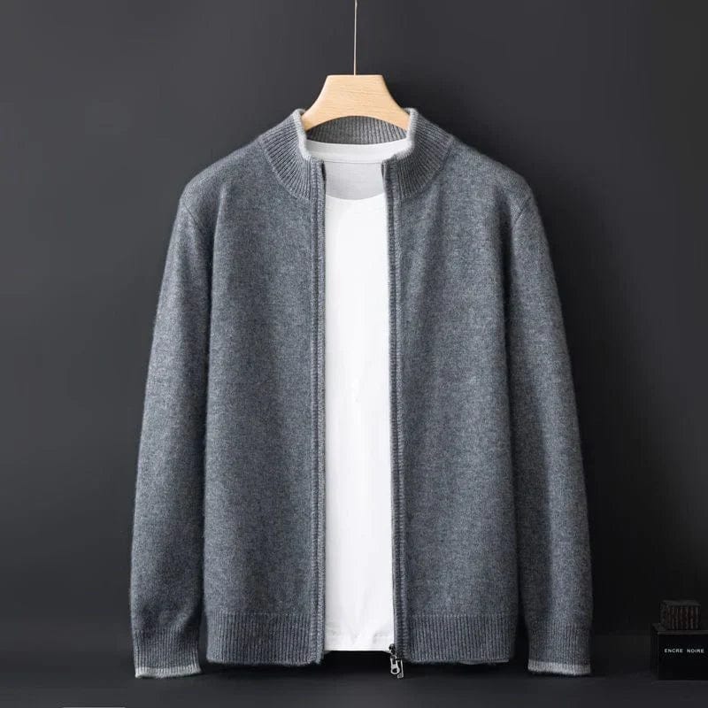 Veste pour Homme Minimaliste avec Fermeture Éclair 4