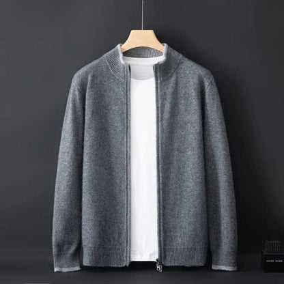 Veste pour Homme Minimaliste avec Fermeture Éclair 4